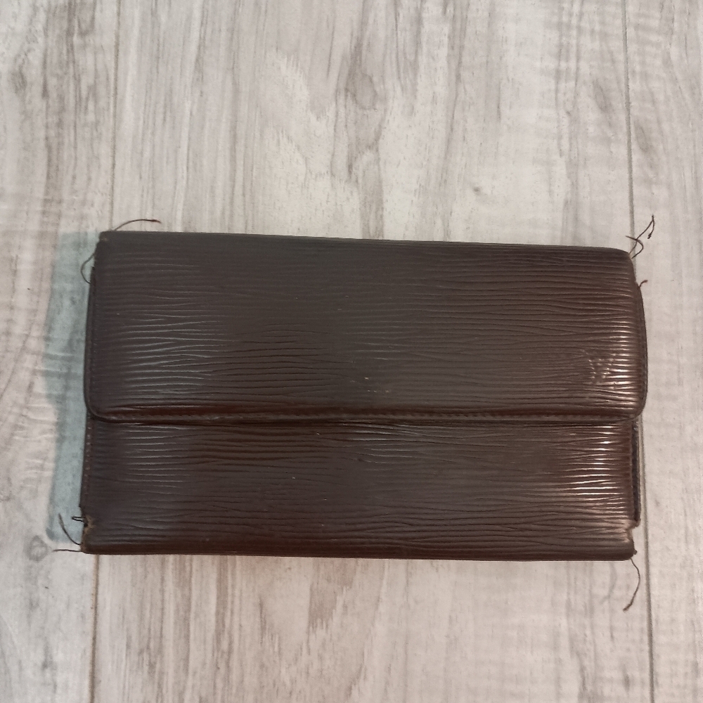 Authentic Women’s Louis Vuitton Continental Long Snap Wallet Leather - Picture 2 of 14